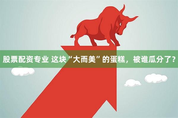 股票配资专业 这块“大而美”的蛋糕，被谁瓜分了？